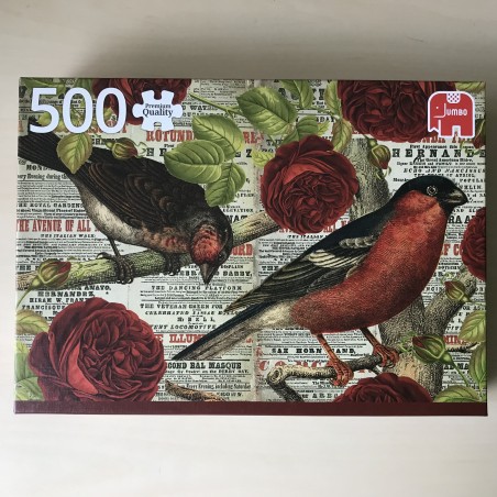 Vogels houden van bloemen  : Ongebruikt.  500 stukjes
