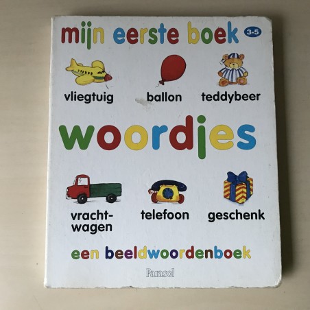 Mijn eerste boek. Woordjes