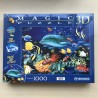 Dolfijnen : Nieuw. Magic 3D puzzel met 3D bril 1000 stukjes.