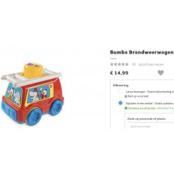 Bumba : Brandweerauto.