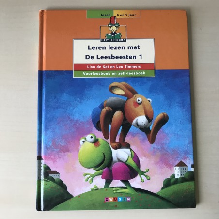 Leren lezen met de leesbeesten. Voorleesboek en zelfleesboek