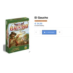 Gaucho. Nieuw.