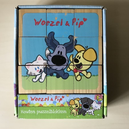 Woezel en Pip : Blokken puzzel 9 blokken