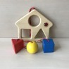 Vormenstoof ( boxhanger) met 3 vormen.