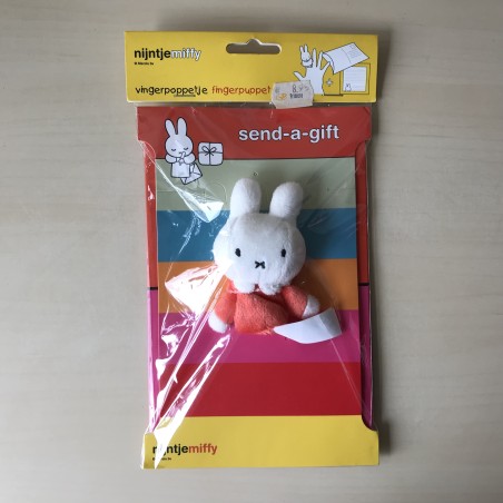 Nijntje : Vingerpopje met verzendverpakking.
