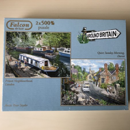 Falcon  : Around Britain. 2 x 500 stukjes