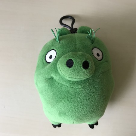 Knuffel groene varken van Angry Birds