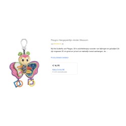 Playgro : Vlinder.