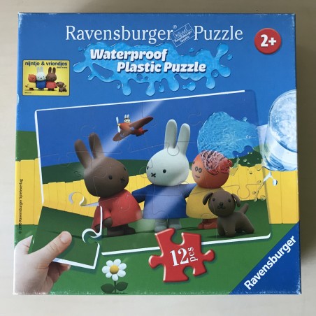 Nijntje waterproef puzzel. 12 stukjes.