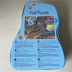 Glitterpuzzel. Graafmachine 30 stukjes