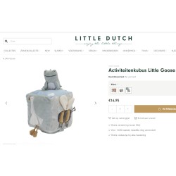 Little Dutch : Stoffen dobbelsteen / kubus