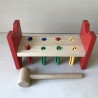 Houten hamerbankje