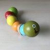 Houten kronkelworm.
