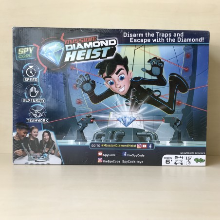 Spy code: mission Diamond code.  Nieuw