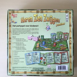 Horen zien zwijgen Junior.
