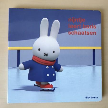 Nijntje. Nijntje leert Boris schaatsen