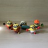 Minions : Minions, 5 stuks. 5 cm. hoog. Mcdonalds 2019.