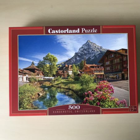 Kandersteg, Zwitserland  : 500 stukjes