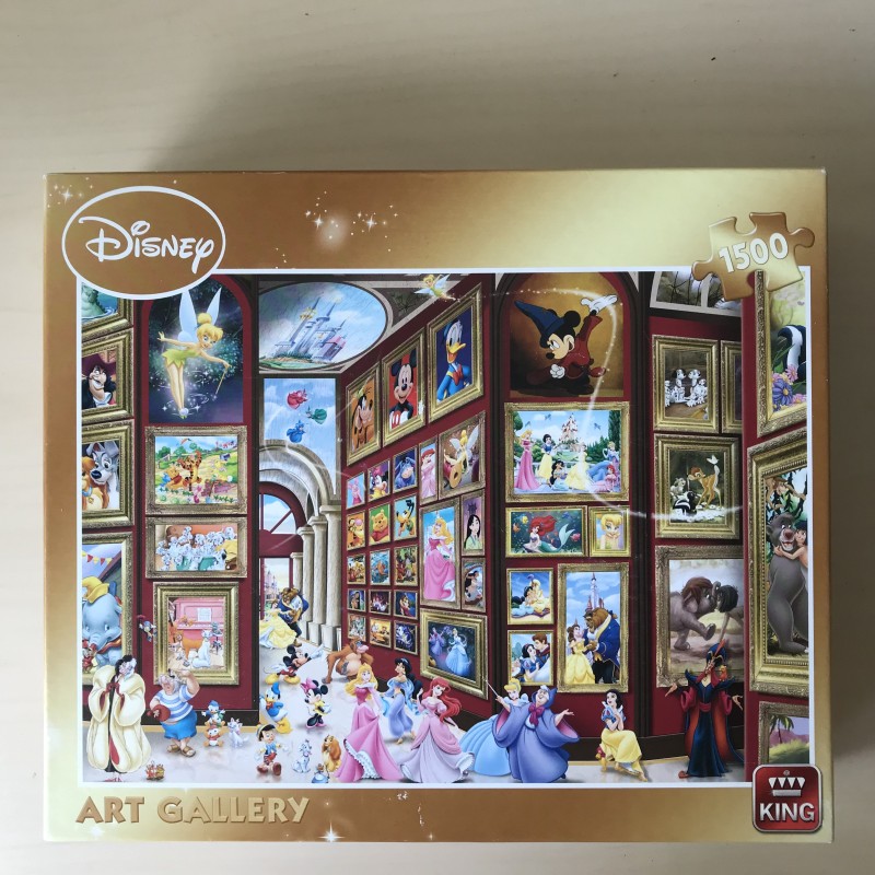 Disney. 1500 stukjes. Art gallery