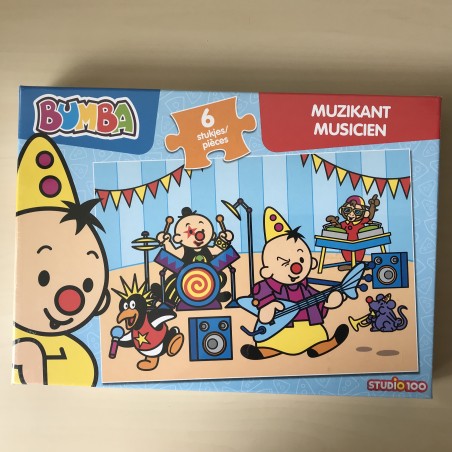 Bumba : Puzzel Muzikant. 6 stukken