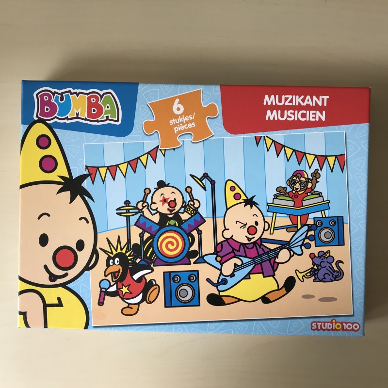 Bumba : Nieuw. Puzzel Muzikant. 6 stukken